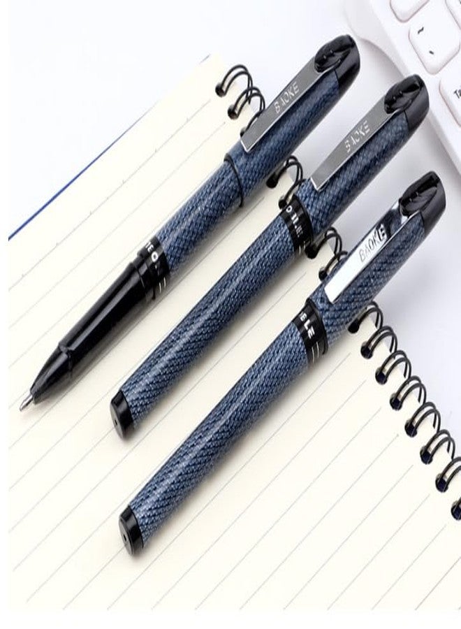BaoKe Gel Ink Pens Rollerball Pens，Signature Pens 0.5，0.7,1.0mm， Medium Line, Box of 12 Pack PC2528(black) (1.0) - Image 4