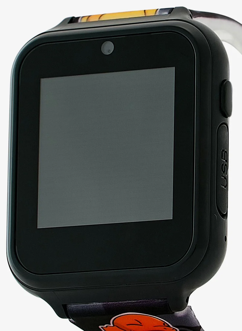 Pokemon Pokemon Boys Smart Watch Black Silicone Strap, POK4231ARG