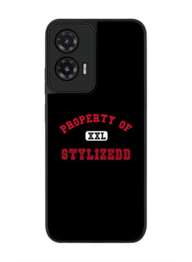 Stylizedd For Motorola Moto G35 Case,Slim fit Camera Protection, Shockproof Thin Phone cover  - Property of Stylizedd