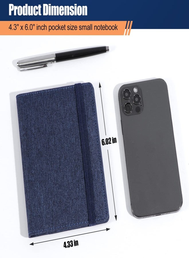 Plinyvel Journal Cover for Field Notes - Compatible with Moleskine Cahier's Notebook - Waterproof Fabric,Multifunctional Organizer with Pen Loop, Business Card Holder, for 3.5" x 5.5" pocket notebook - Image 3