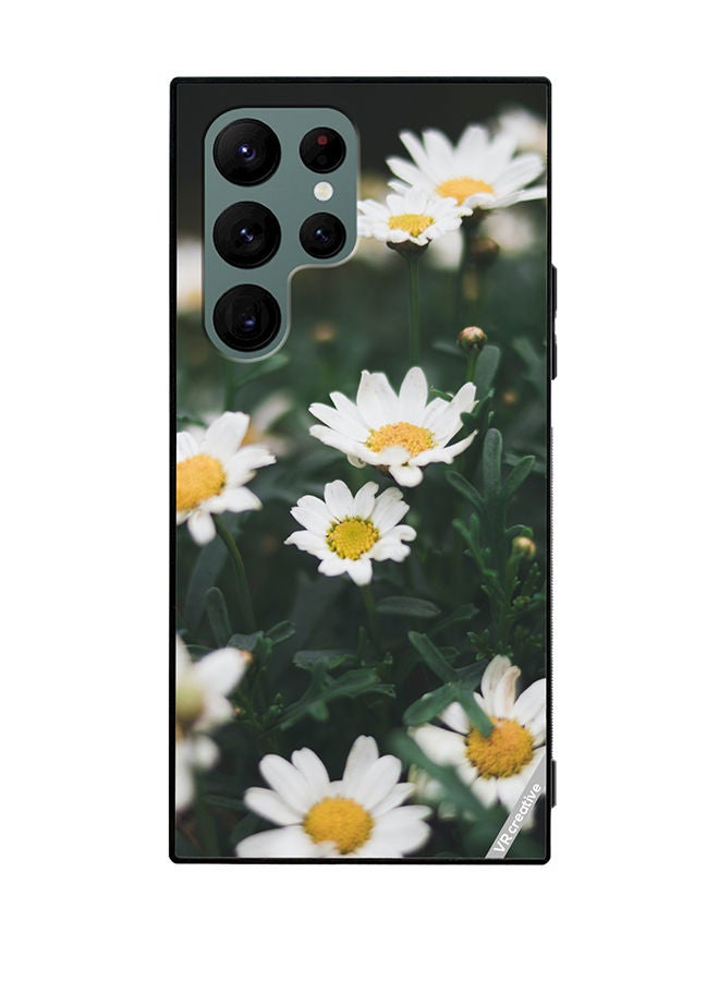 VR CREATIVE Protective Case Cover For Samsung Galaxy S22 Ultra 5G Goldia Design Multicolour - Image 1