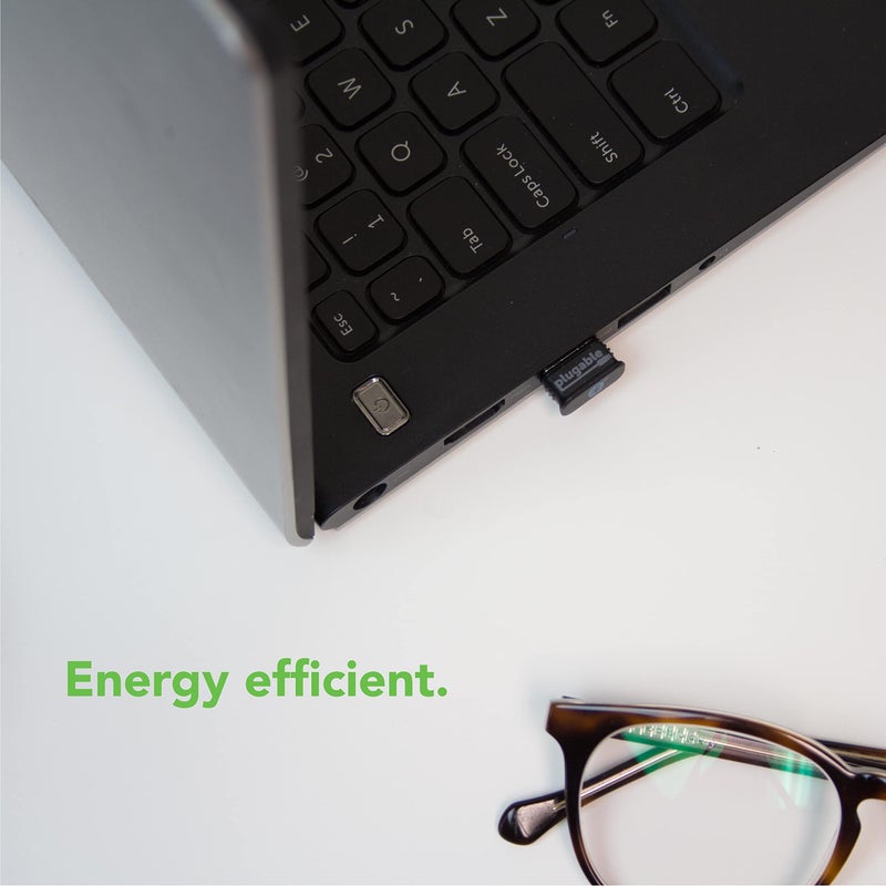 Plugable USB Bluetooth 4.0 Low Energy Micro Adapter (Compatible with Windows 11, 10, 8.x, 7, Classic Bluetooth, Gamepad, and Stereo Headset Compatible) - Image 2