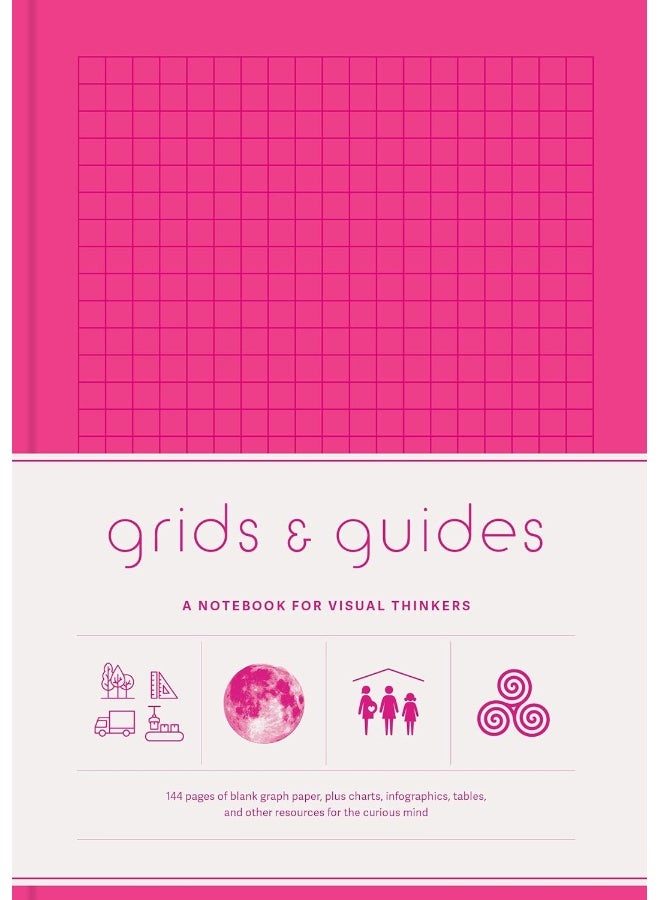 Grids & Guides (Pink): A Notebook for Visual Thinkers  - Image 1