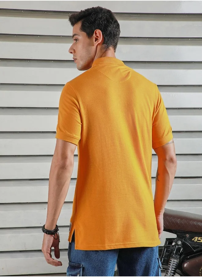 HIGH STAR Men Yellow T-shirts