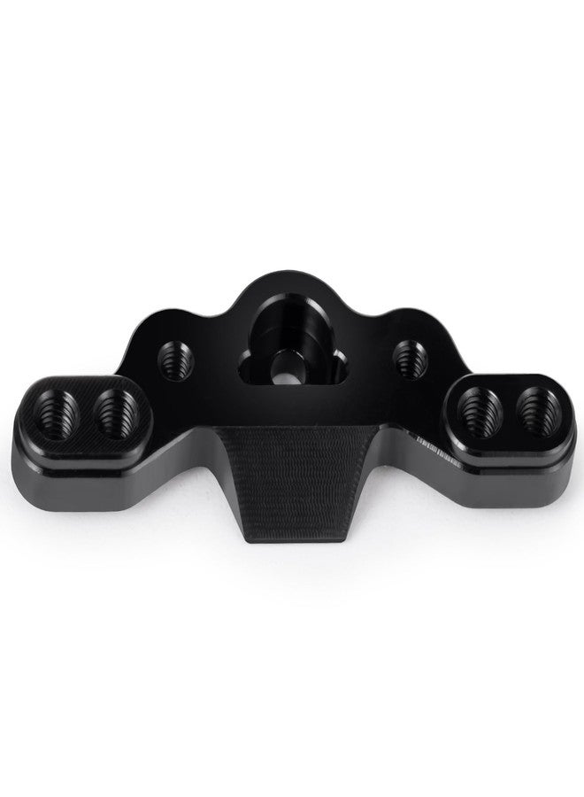 JGGZONE RC Car CNC Machined Aluminum Front Camber Block Front Upper Arm Tie Rod Mount Black Compatible with 1/16 Losi Mini-B 1/18 Mini-T RC Car Buggy Upgrades Parts Accessories - Image 4