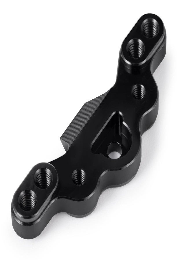 JGGZONE RC Car CNC Machined Aluminum Front Camber Block Front Upper Arm Tie Rod Mount Black Compatible with 1/16 Losi Mini-B 1/18 Mini-T RC Car Buggy Upgrades Parts Accessories - Image 2