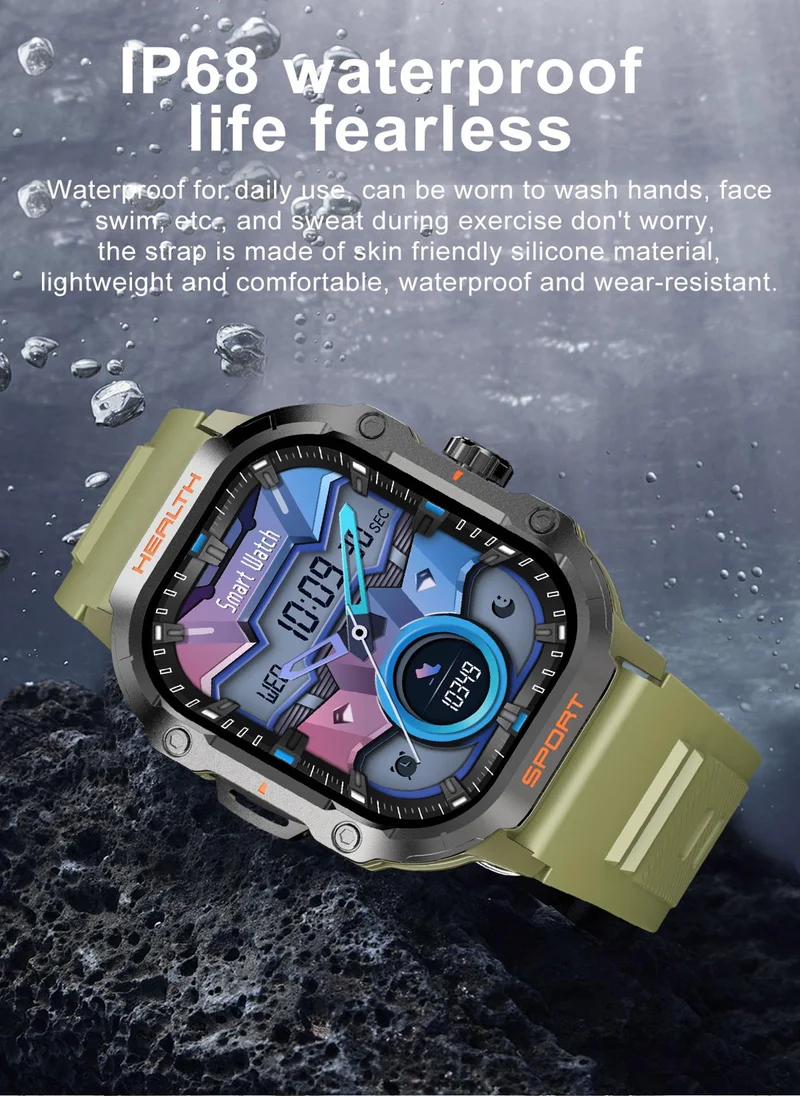Seventy Five Smart Watch With Fitness And Bluetooth Call Features