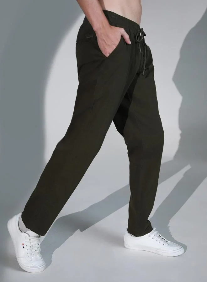 Hubberholme Mid Grey Pants For Men