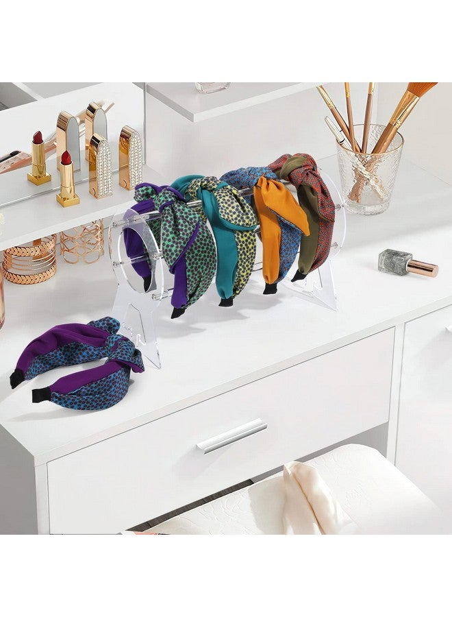 Suneerplay Headband Holder Clear, Acrylic Headband Organizer, Headband Holder Organizer, Headband Display Stand, Headband Storage Stand, Hairband Stand for Women and Girls - Image 5
