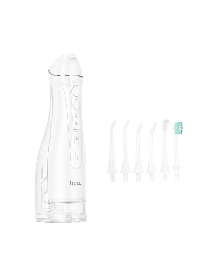 Hoco Advanced Hoco HP-63 Rechargeable Water Flosser with Strong Pulse Technology, IPX7 Waterproof Design, and Ergonomic User-Friendly Operation - Image 2
