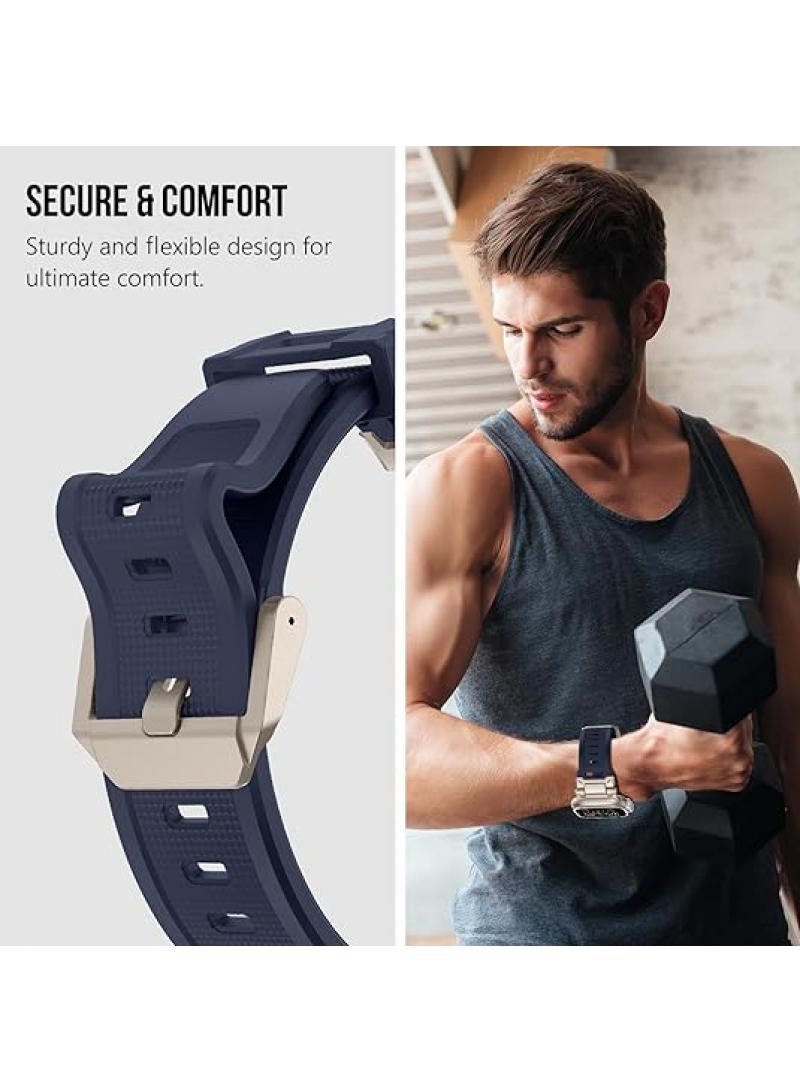 Y&D For Apple watch123456789 Generation 42/44/45/49MM Metal Connection Strap - Image 3