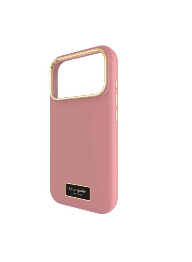 Kate Spade Case w/ Magsafe for Apple iPhone 17 Pro 6.3" | 12-Ft Drop Protection w/ Anti-Scratch Anti Color Fade Coating, Raised Edges, Fashion Case, Wireless Charging - Dusk Rose - Image 4