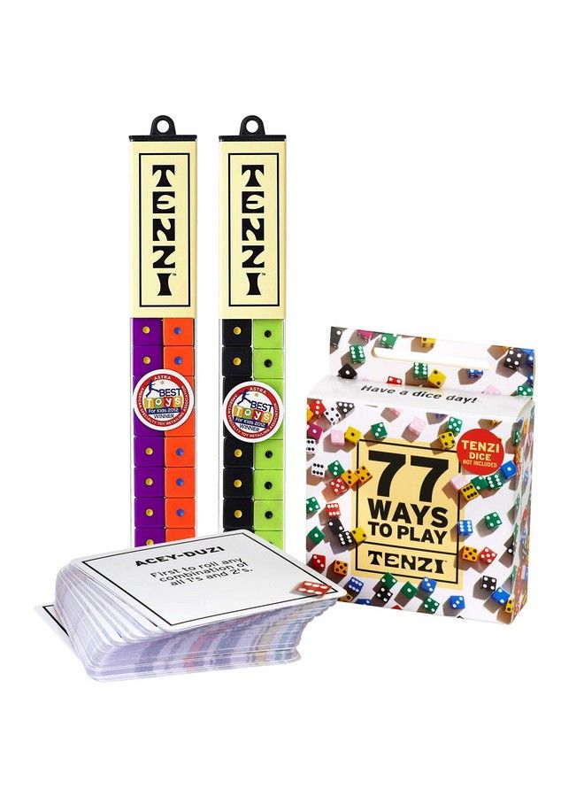 Tenzi 2 Pack For 8 Players 8 Sets Of Ten Dice With Bonus 77 Ways To Play Tenzi - Image 2