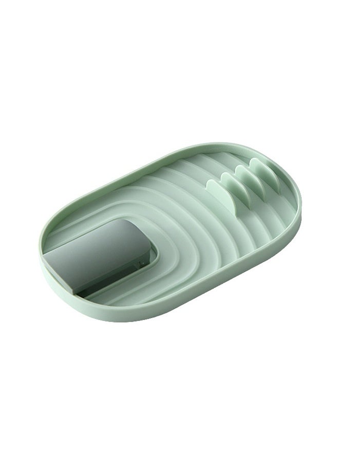Stove Lid and Spoon Rest-Stove Spoon Holder for Kitchen Counter Pot Lid Holder Utensil Rest Cooking Spoon Holder - Image 1