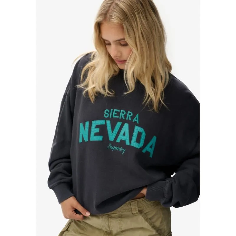 سوبر دراي Outdoor Location Loose Crew Sweatshirt