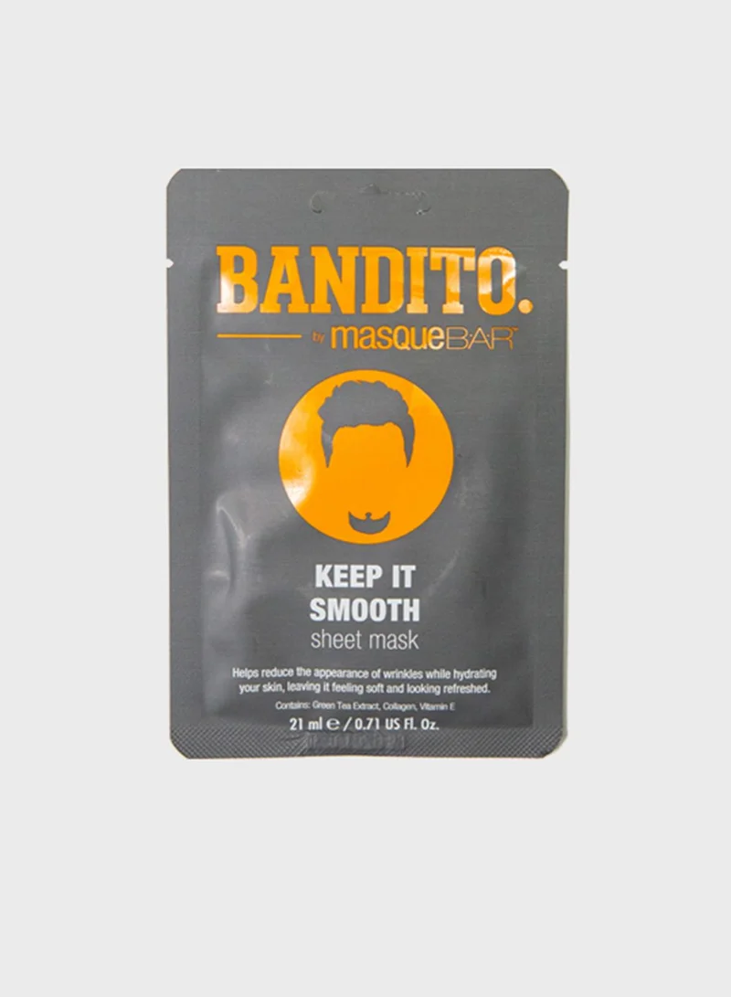 masque Bar Bandito Keep It Smooth Sheet Mask 21ml
