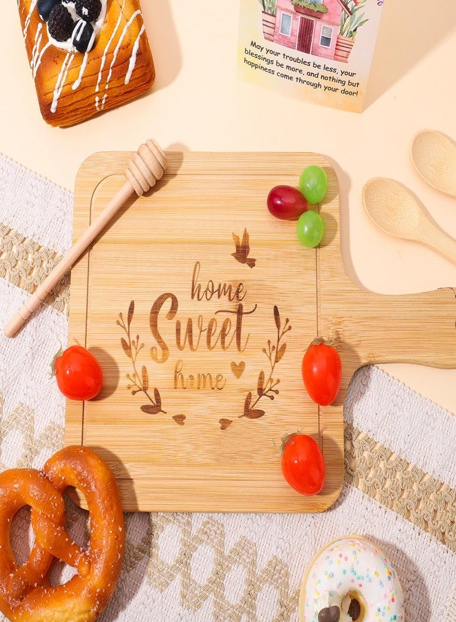 Hoemwarm House Warming Gifts New Home,10 Pcs New House Essentials Closing Gifts for Homebuyers,Gift Basket with Serving Boards Realtors Closing Gift for Women Men - Image 5
