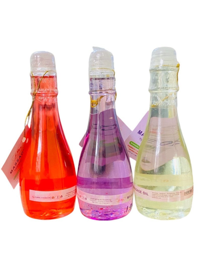 بيور زيت مساج للتدليك 3 قطع مختلفه - Image 2
