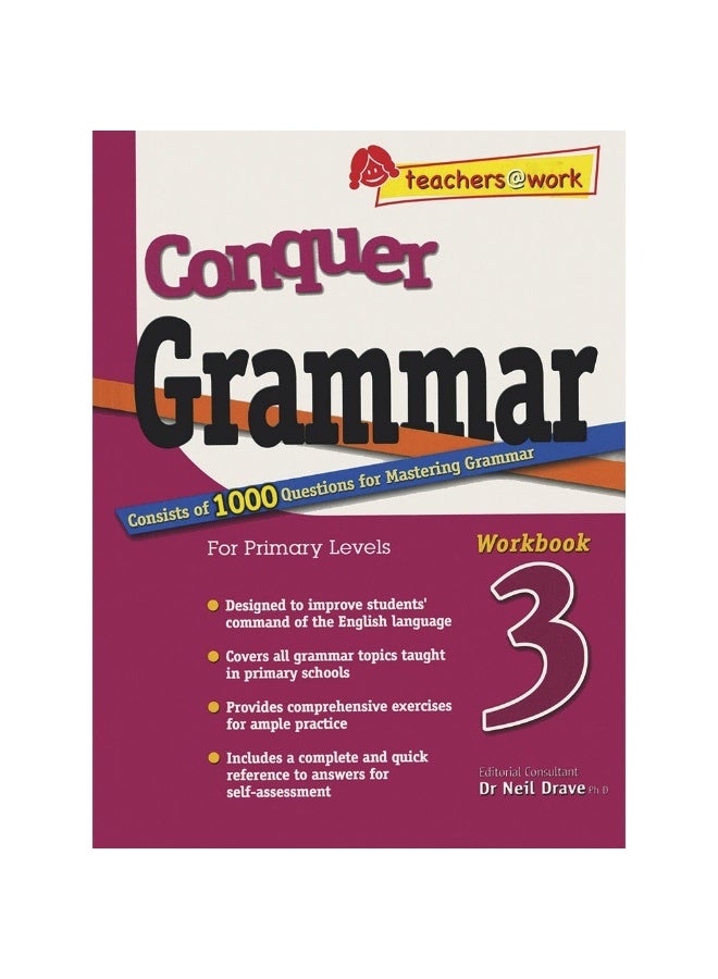 SAP Conquer Grammar for Primary Levels Workbook 3