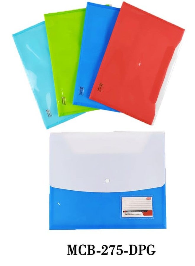 NEELGAGAN MCB-275-DPG - حقيبة شفافة - متعددة الألوان (عبوة من 10) - المقاس: 35.1 سم × 25.5 سم، لون أزرق فاتح - Image 4