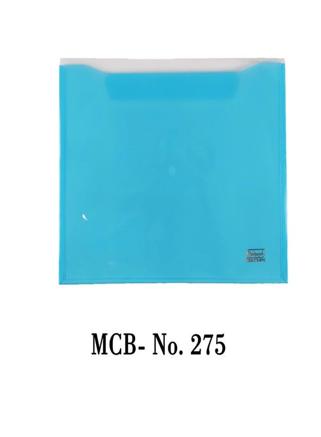 NEELGAGAN MCB-275-DPG - حقيبة شفافة - متعددة الألوان (عبوة من 10) - المقاس: 35.1 سم × 25.5 سم، لون أزرق فاتح - Image 3