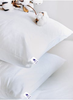 AMERICAN POLO Set Of 2 Pieces Sleeping Pillow , Hotel Pillow of Cotton 100%  - Image 1