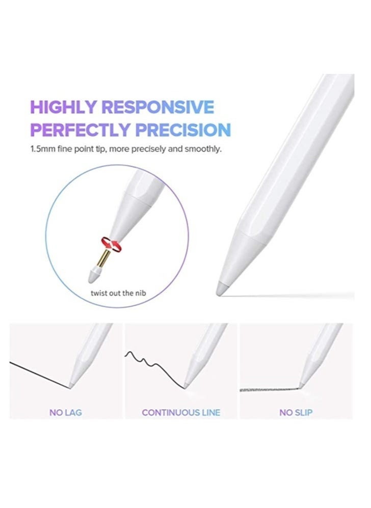 ELTRAZONE - Stylus Pen for Touch Screens, Rechargeable Phone for Android & iOS Compatible with iPhone/iPad/Pro/Mini/Other Tables & Smart Phone - Image 1