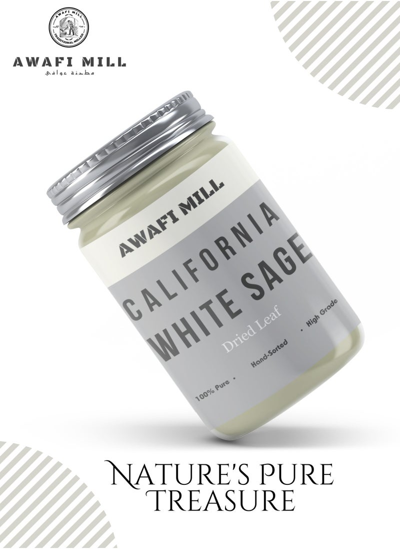 Awafi Mill - AWAFI MILL Dried California White Sage Leaves | Premium Aromatic and Versatile - Image 1