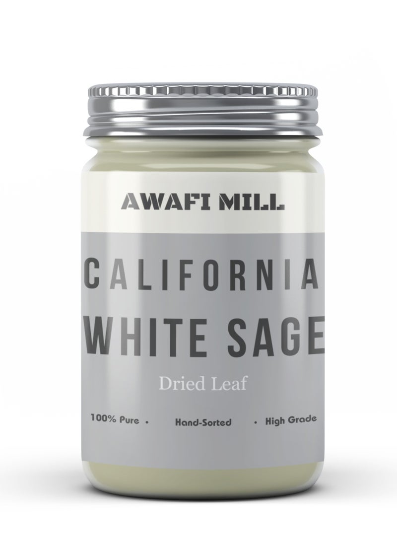 Awafi Mill - AWAFI MILL Dried California White Sage Leaves | Premium Aromatic and Versatile - Image 1
