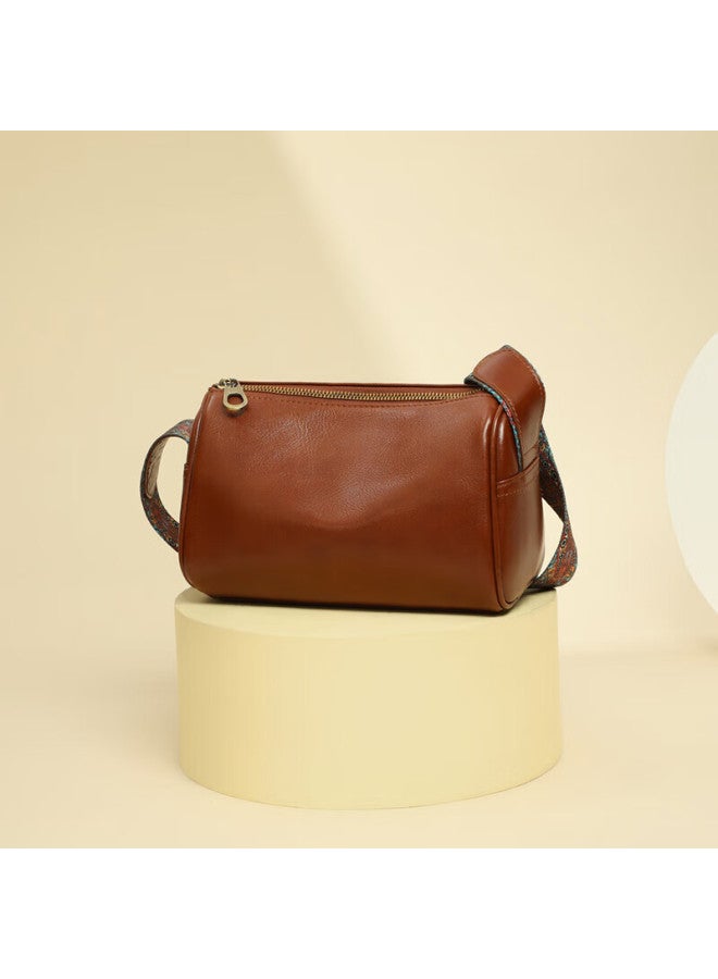 Yuyula Leather Handbag, Women's Crossbody Bag, Brand Stylish Mini Shoulder Bag, Birthday Gift For Girlfriend, Qixi Festival And Valentine's Day Present - Image 2