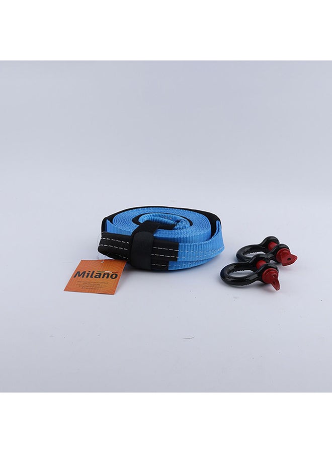 milano حبل سحب منزلي ميلانو ماكس ثقيل الوزن - حبل سحب قوي متعدد الاستخدامات للمنزل، الهواء الطلق، المرآب، سحب المركبات، تأمين الربط والاستخدام الطارئ - Image 3