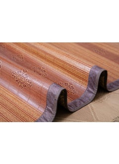 G BAMBOO G BAMBOOMultifunctional Portable Foldable DoubleSides Using SkinBreathable Ecofriendly Natural Bamboo Bed Mat for Cool Sleeping Tulip MatDouble B Size 5575inch 1419 meter 4763 feet  - Image 4
