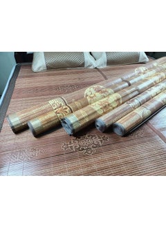 G BAMBOO G BAMBOOMultifunctional Portable Foldable DoubleSides Using SkinBreathable Ecofriendly Natural Bamboo Bed Mat for Cool Sleeping Tulip MatDouble B Size 5575inch 1419 meter 4763 feet  - Image 5