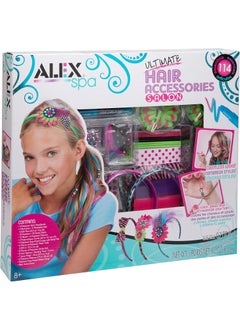 ALEX Toys Alex Spa Ultimate Hair Accessories Salon Girls Fashion Activity 