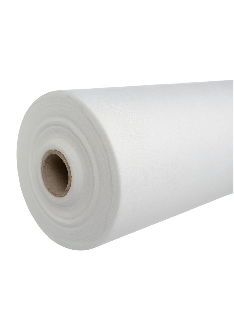 ماكس كير بكرات ملاءة سرير غير منسوجة من مستحضرات التجميل العضوية يمكن التخلص منها 1 لفة بيضاء ناعمة قابلة للتنفس وطاولة تدليك للوجه وصالون الوشم وغطاء سرير ورقية - Image 3