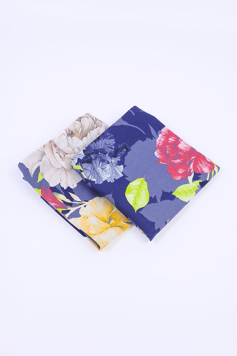 Tchibo 2 Renforce Pillowcases 80 x 40 cm, Navy  - Image 3