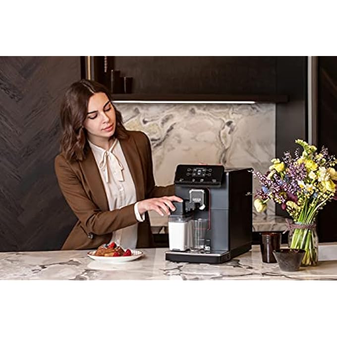 جاجيا ماجينتا بريستيج صنع في إيطاليا 12 مشروبًا في متناول يدك قم بتخصيص قهوة الإسبريسو بالطريقة التي تفضلها آلة صنع قهوة أوتوماتيكية بالكامل من الحبوب إلى الكوب شطف سهل وإزالة الترسبات الكلسية - Image 5