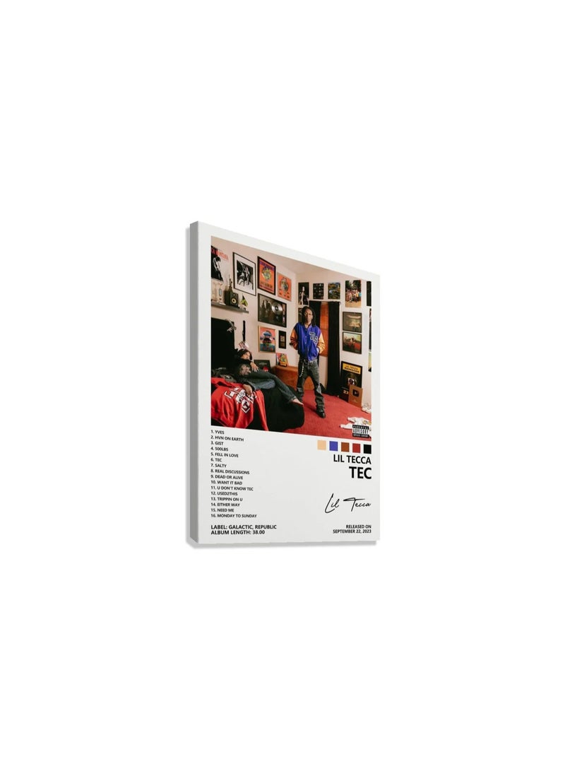 TNESSENTIAL LIL TECCA  TEC  CANVAS POSTER - Image 4