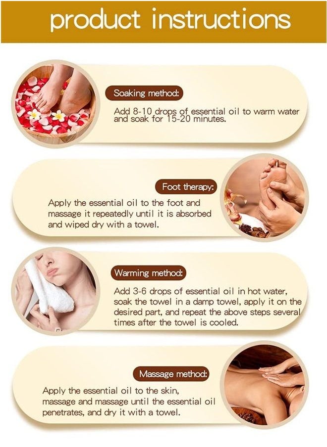 3 Pack Lymphatic Drainage Ginger Oil, Ginger Massage Oil to Promote Blood Circulation,Suitable for Body Massage。