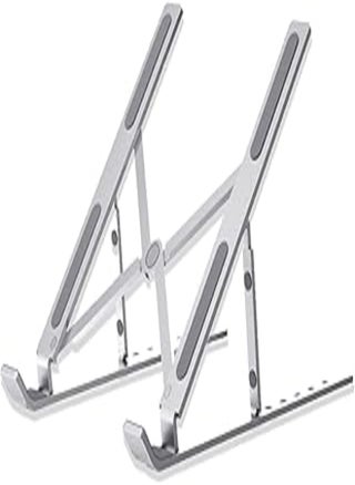 Laptop stand, adjustable aluminum laptop tablet stand, laptop holder, foldable laptop riser, notebook stand portable laptop holder compatible with 7-15.6 inches laptop, tablet, notebook - pzsku/ZFE0F1ED5BC3CEBAF94D3Z/45/_/1720390071/cc643594-acd3-4b01-9244-25d3bcf5cf6f
