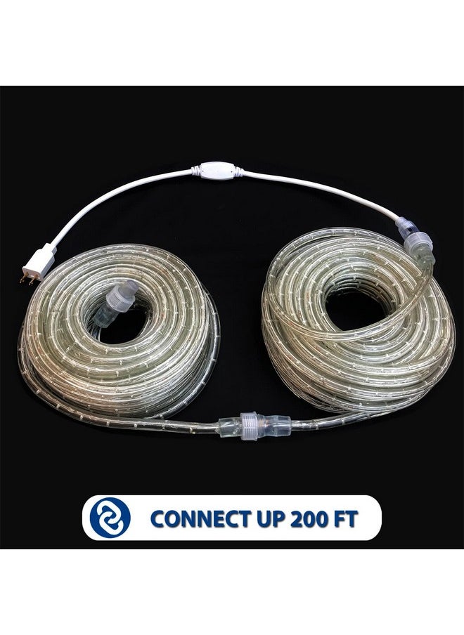 Tuklye Led Rope Lights 50Feet 540Leds 120V Waterproof For Indoor Outdoor Use Ip65 For Party,Backyard,Fence,Fallway,Pond, X'Mas Decoration, Patriot,Independence Day,4Th Of July(Red White Blue)  - Image 2