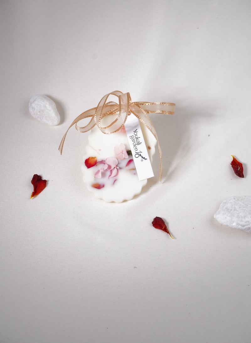 1 pack of 35 grams 1.32 ounces | Rose aromatherapy wax | Hand dried flowers | 2-3 years of long-lasting fragrance  - Image 4