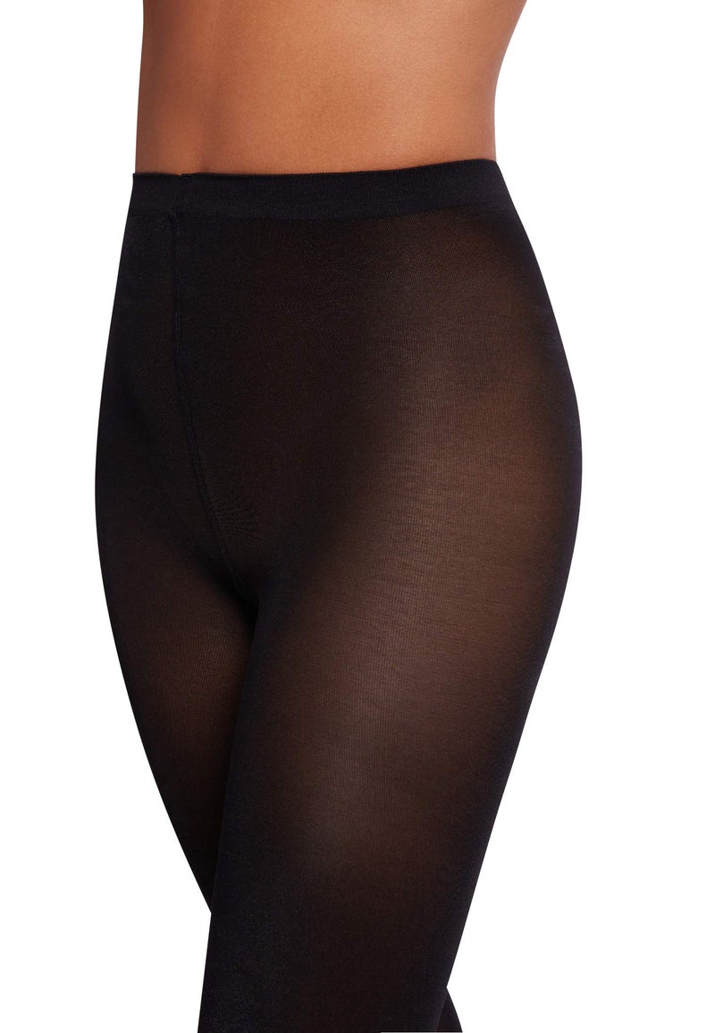 Wolford Satin Opaque 50 Denier Tights Sheer Pantyhose Style Comfort For Women - Image 3