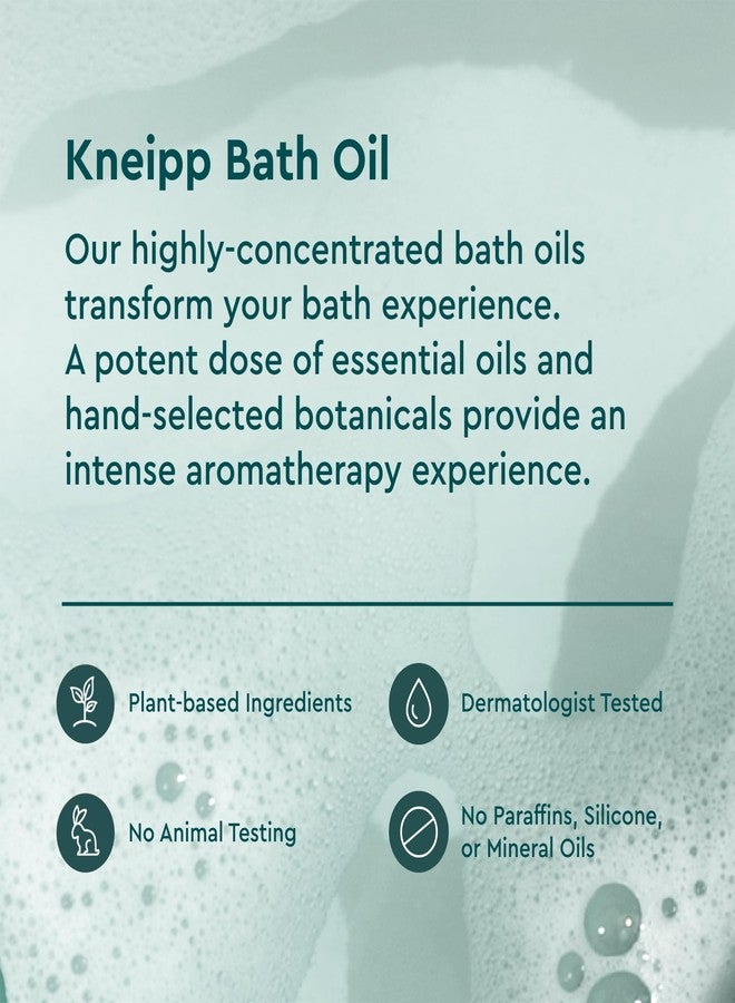 Kneipp Bath Time 10-Piece Bath Oil Set - Includes 5 Signature Formulas (0.67 fl oz Each) - Ideal for Trial & Travel - One Bottle Delivers Up to Two Baths - Image 5