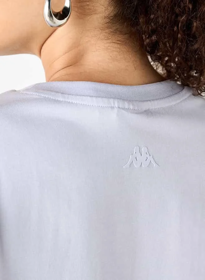 Kappa Kappa Printed T-shirt with Crew Neck and Short Sleeves
