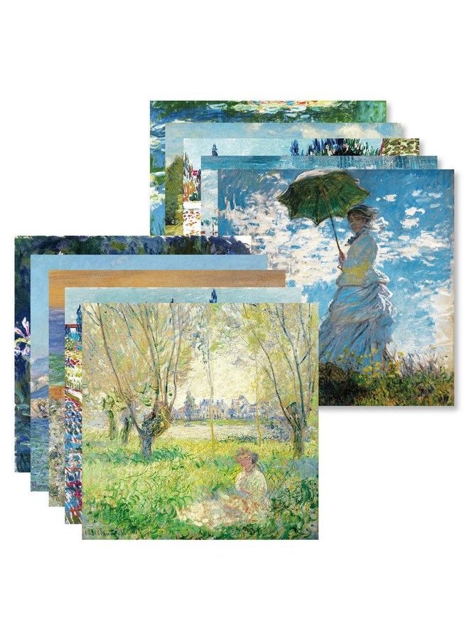 Qianshan Origami Paper Kit 50 Sheets 6 Inch Square Double Sided Color 10 Vivid Colors For Hand Crafts Origami Paper Arts Creativity.Monet  - Image 3