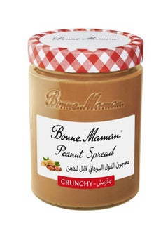 Bonne Maman Peanut Spread Crunchy 325g  - Image 1