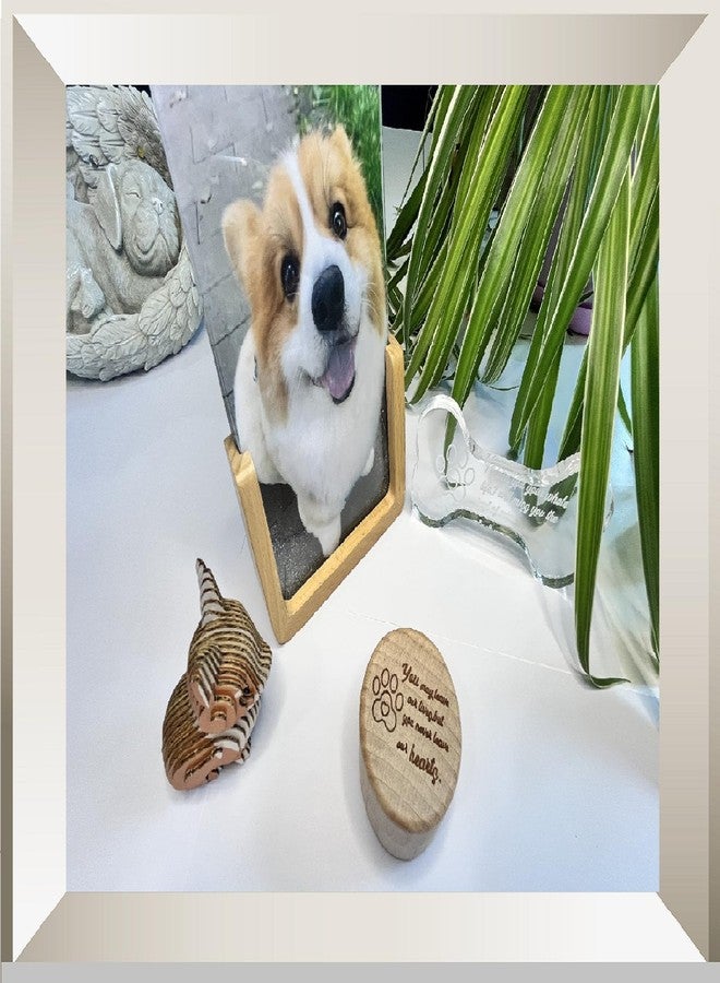MODINITY Memorial Keepsake Dog Box, Wooden Pet Paw Urns Memorial Gifts for Loss of Dog, Hair Ashes Container Remembrance Pet Loss Sympathy Gifts - Image 5