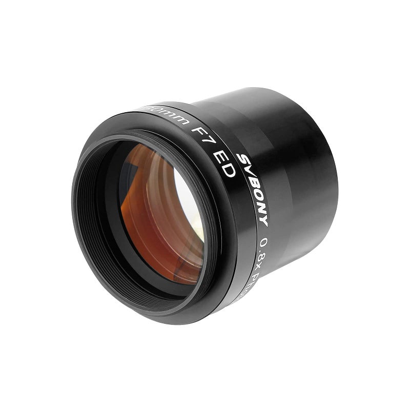 SVBONY SV193 Focal Reducer 2 Inch 08X Field Flattener Telescope Accessory for SV503 80mm F7 ED Telescope