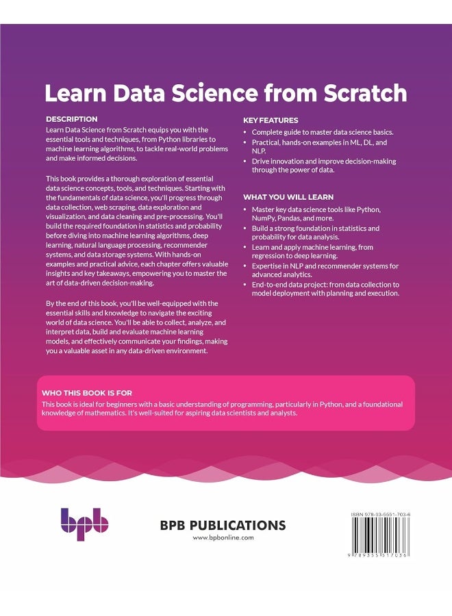 Learn Data Science from Scratch: Mastering ML and NLP with Python in a step-by-step - Image 2